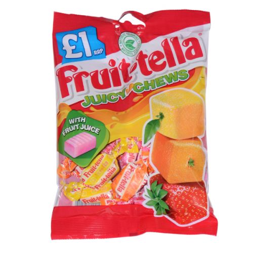 FRUIT-TELLA JUICY CHEWS  135G 