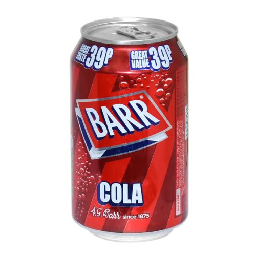 BARR COLA CAN 330ML 