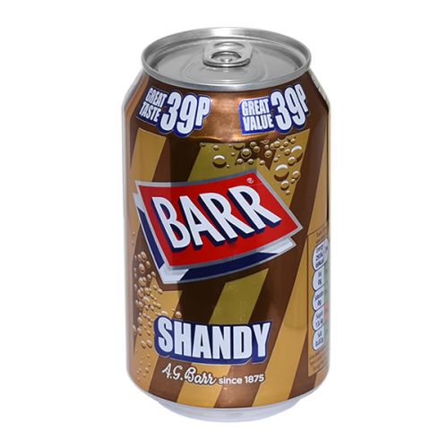 BARR SHANDY CAN 330ML  