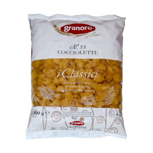 GRANORO COCCIOLETTE PASTA NO 53. 500G