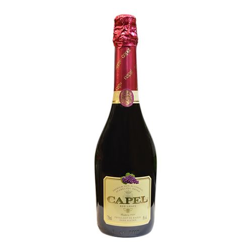 CAPEL RED GRAPE  NON ALCOHOLIC SPARKLING WINE 750ML