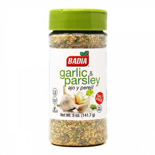 BADIA GARLIC GROUND & PARSLEY 141.7G