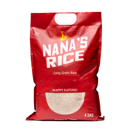 NANA'S LONG GRAIN RICE 5% BROKENNESS 4.5KG