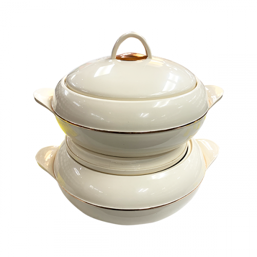 ASIAN CASSEROLE LOTUS DLX SET-2 (1200+1600 ML)