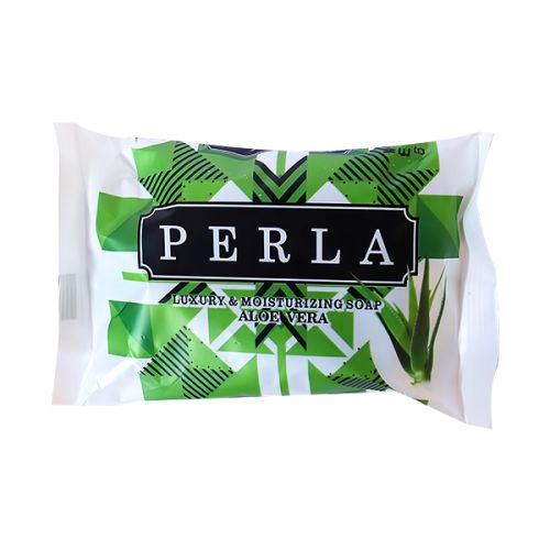 PERLA LUXURY MOISTURISING SOAP ALOE VERA GREEN 175G