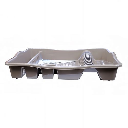DISH RACK  PLASTIC WITH TRAY LARGE 505002
