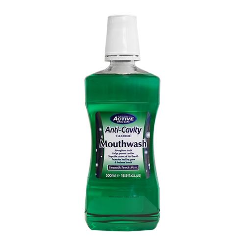 ACTIVE MOUTHWASH  ANTICAVITY FRESHMINT 500ML