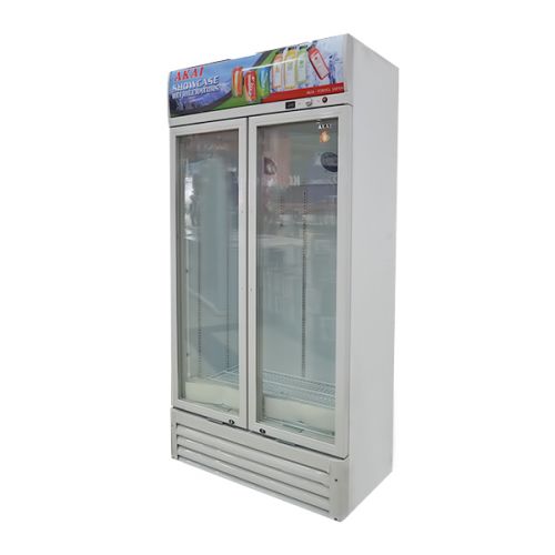 AKAI FRIDGE DOUBLE DOOR SHOWCASE 533L WHITE SC023A-533L