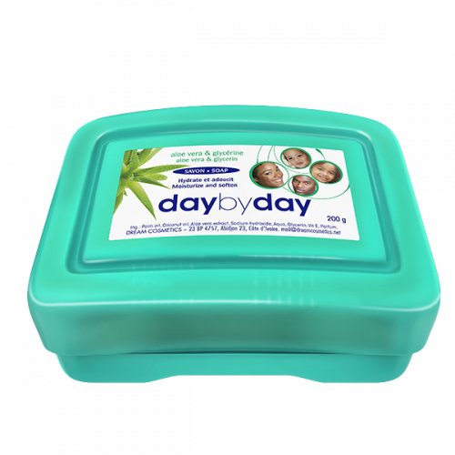 DAY BY DAY ALOEVERA & GLYCERIN SOAP 200G