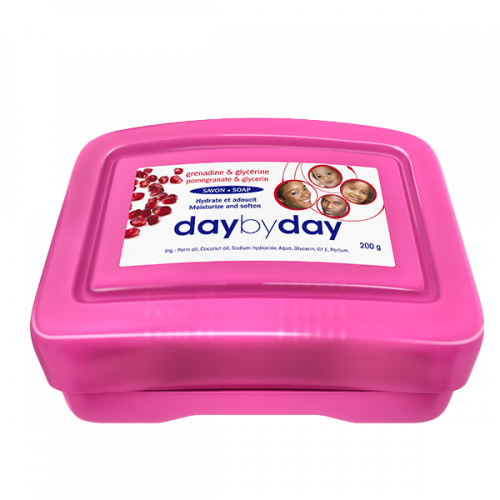 DAY BY DAY GRENADINE & GLYCERIN SOAP 200G