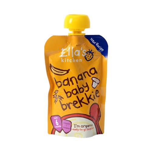 ELLA'S KITCHEN BABY FOOD BANANA & BABY BREKKIE100G  