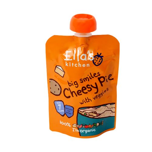 ELLA'S KITCHEN BABY FOOD CHEESE PIE WITH VEGGIES 130G  