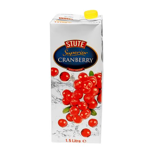 STUTE DRINK CRANBERRY 1.5L