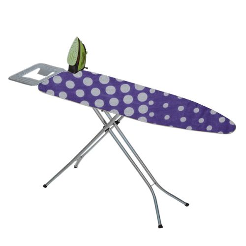 IRONING BOARD WITH IRON STAND 4-LEG (33 X 110)CM MIXED COLOURS - CAROLINA 