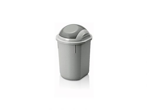 UCSAN DUSTBIN WITH SWING LID 12 LITERS PLASTIC M-418