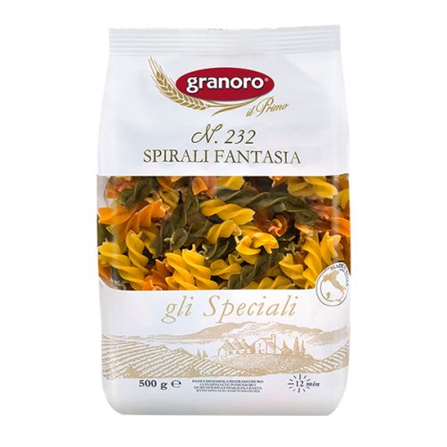 GRANORO SPAGHETTI SPIRALI FANTASIA N.232 500G  