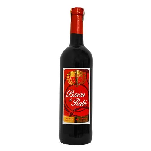 BARON DE RUBI SEMI SWEET RED WINE 11% 750ML