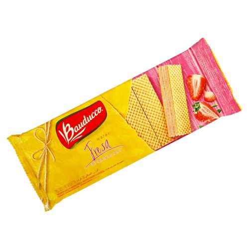 BAUDUCCO WAFER WITH STRAWBERRY FLAVOR FILLING 