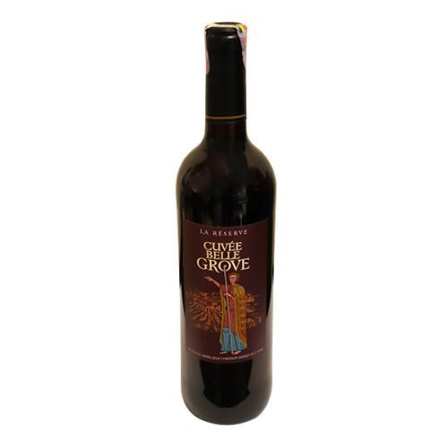 CUVEE BELLE GROVE MEDIUM SWEET RED WINE 10.5% 750ML