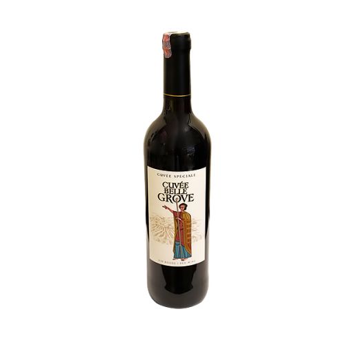 CUVEE BELLE GROVE RED WINE 12% 750ML