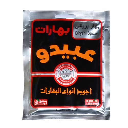 ABIDO BIRYANI SPICES POUCH 50G  