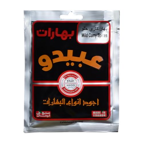 ABIDO SPICES MILD CURRY SWEET POUCH 50G 