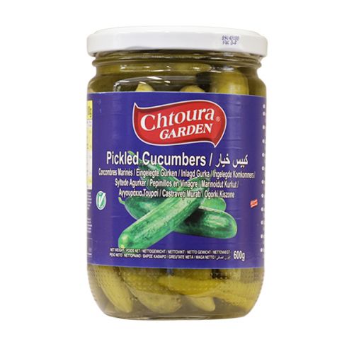CHTOURA PICKLES GARDEN CUCUMBER 600G