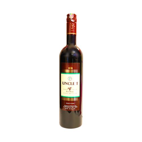 UNCLE T RED WINE 13% 750ML