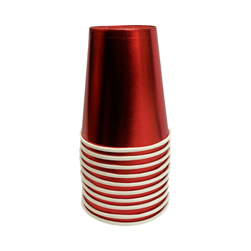 BIRTHDAY PARTY CUP SET 10PCS 9OZ MIX COLOR
