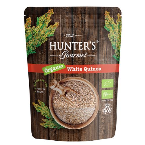 HUNTER'S ORGANIC WHITE QUINOA 300G
