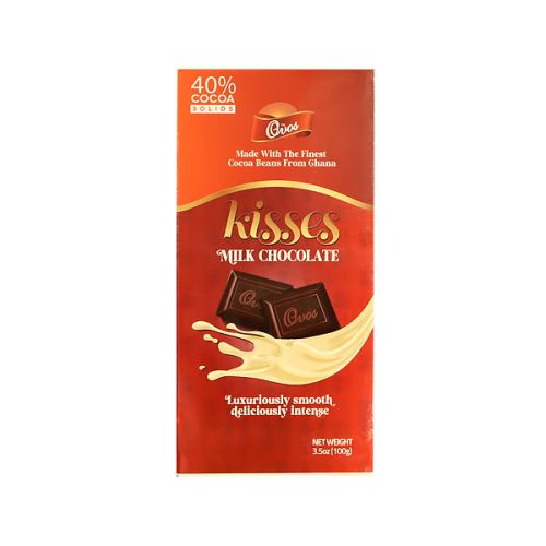 OVOS KISSES MILK CHOCOLATE 100G 