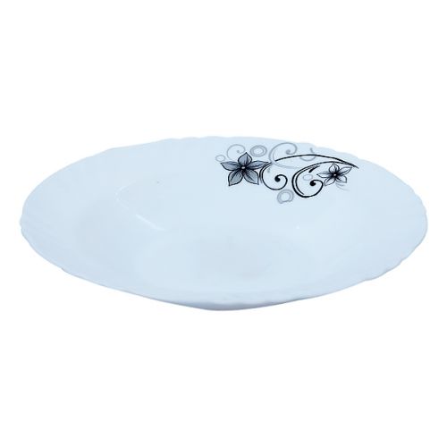 CELLO SOUP PLATE CAMBER BLACK IMPERIAL 8''