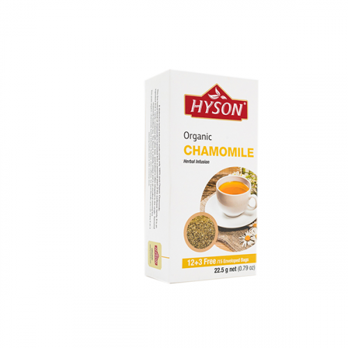 HYSON ORGANIC CHAMOMILE HERBAL TEA 22.5G