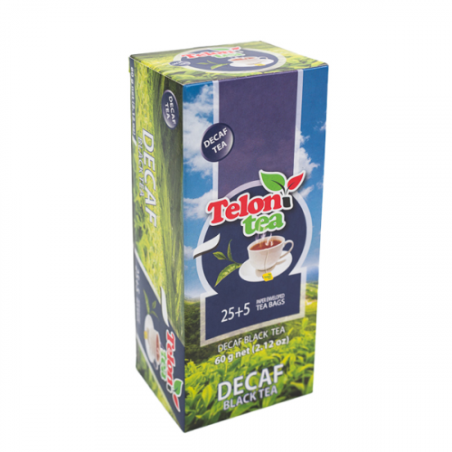 TELON DECAF BLACK TEA 25-TEABAGS