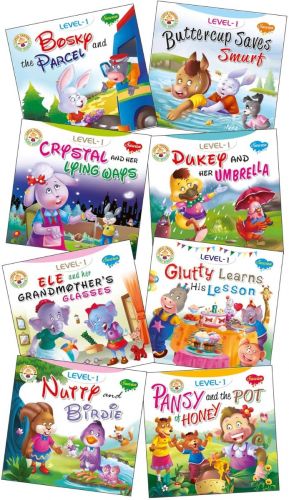 LITTLE FRIENDS MORAL STORY BOOK LEVEL 1 ED796