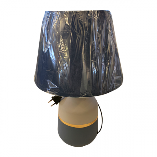 CERAMIC TABLE LAMP GREY D-KW19056