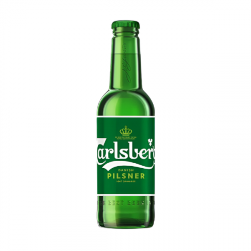 CARLSBERG BEER BOTTLE  330ML 
