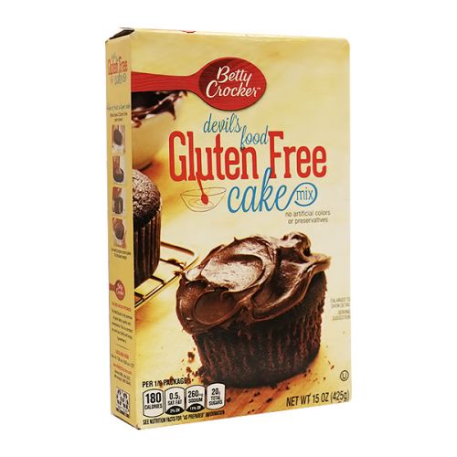 BETTY CROCKER CAKE MIX DEVIL'S FOOD GLUTEN FREE