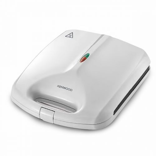 KENWOOD SANDWICH MAKER 4 SLICE 1200W PLASTIC WHITE SMP50.000WH