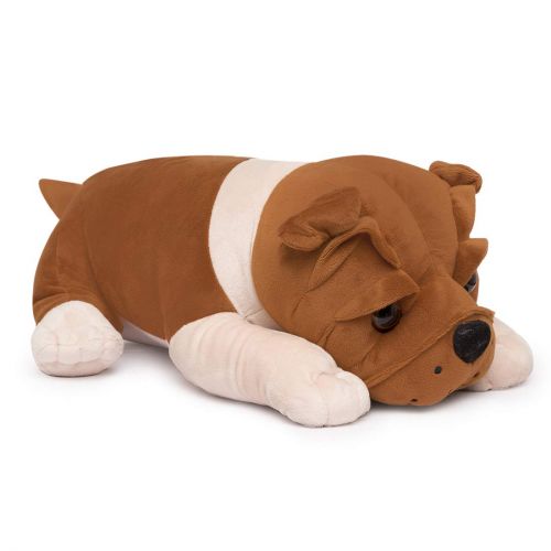 BULL DOG TOY 28CM DARK BROWN GGBNB-GP30A