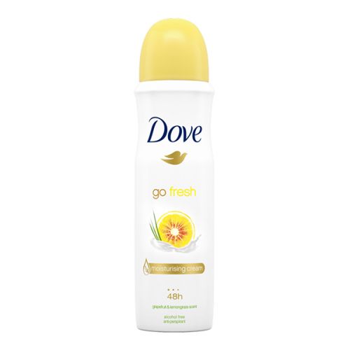 DOVE DEODORANT SPRAY GRAPEFRUIT & LEMONGRASS 250ML 