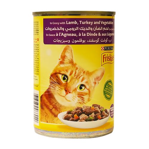 PURINA FRISKIES LAMB, TURKEY, VEGETABLES 400G