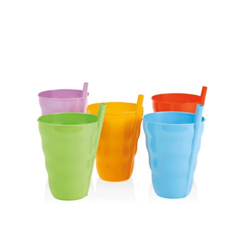 QLUX FUN CUP WITH PIPETTE 2 PIECES PLASTIC BSF-00533