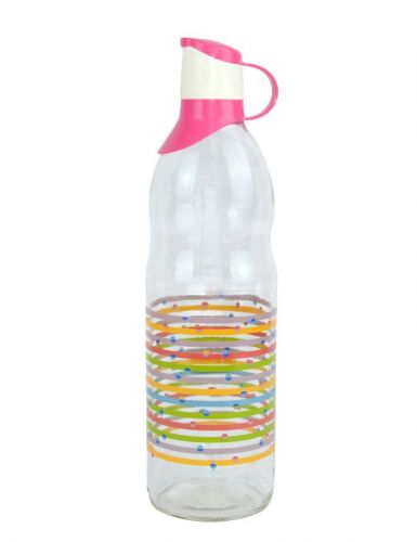 QLUX FRIDGE BOTTLE GLASS 1000ML C-00254