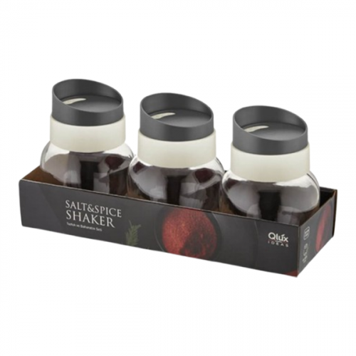 QLUX SPICE SHAKER SET 3 PIECES AIDA 370CC C-00264