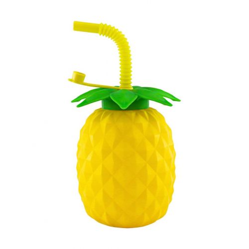 QLUX WATER BOTTLE PINEAPPLE 800ML PLASTIC L-00758