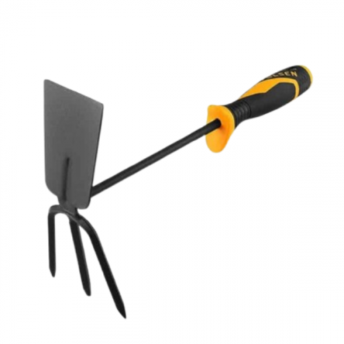 TOLSEN 3LINE GARDEN FORK WITH HOE 57508