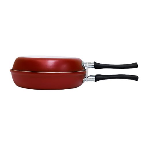 FRY PAN NONSTICK DOUBLE 18CM BRINOX (CHILLI LINE)