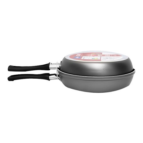 FRY PAN NONSTICK DOUBLE 18CM BRINOX (CHILLI LINE)