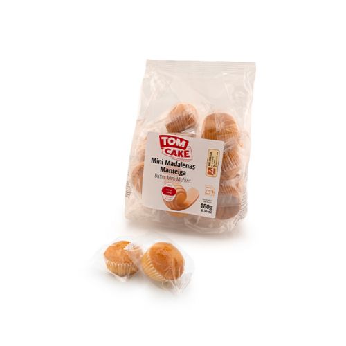 TOM CAKE MINI BUTTER MADELEINES 180G 